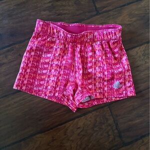 adidas Kids Pink Patterned Shorts